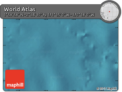Satellite Map of the Area around 2° 16' 34" N, 170° 46' 30" W