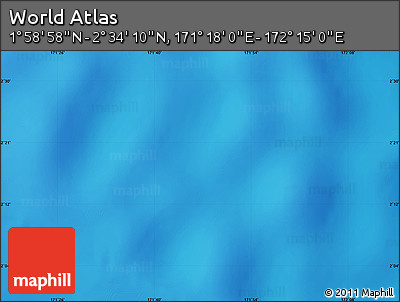 Physical Map of the Area around 2° 16' 34" N, 171° 46' 30" E