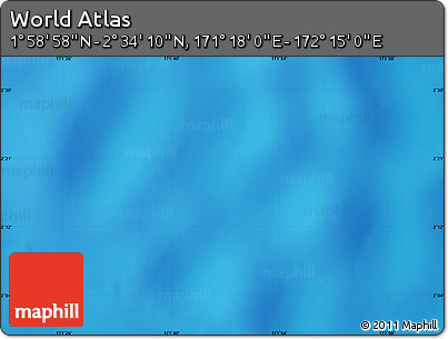 Physical Map of the Area around 2° 16' 34" N, 171° 46' 30" E