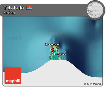 Satellite 3D Map of Tetabuki