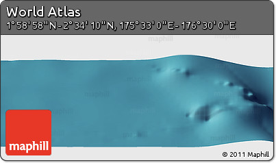Satellite Panoramic Map of the Area around 2° 16' 34" N, 176° 1' 30" E
