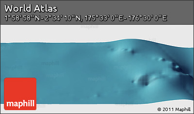 Satellite Panoramic Map of the Area around 2° 16' 34" N, 176° 1' 30" E