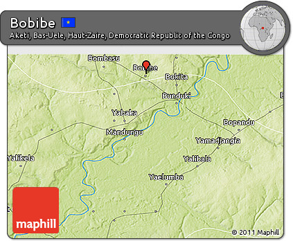 Physical 3D Map of Bobibe