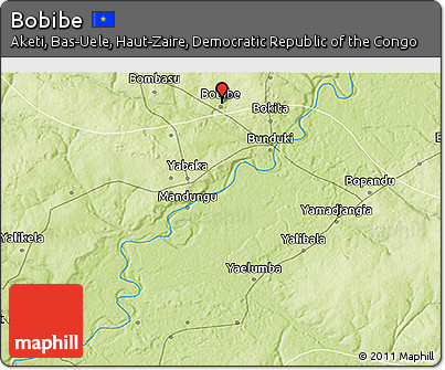 Physical 3D Map of Bobibe