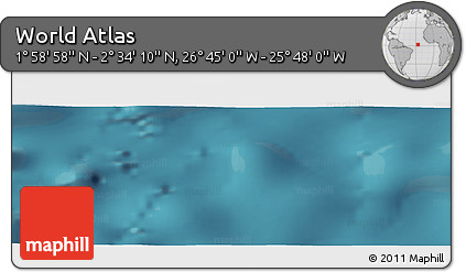 Satellite Panoramic Map of the Area around 2° 16' 34" N, 26° 16' 29" W