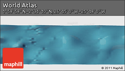 Satellite Panoramic Map of the Area around 2° 16' 34" N, 26° 16' 29" W