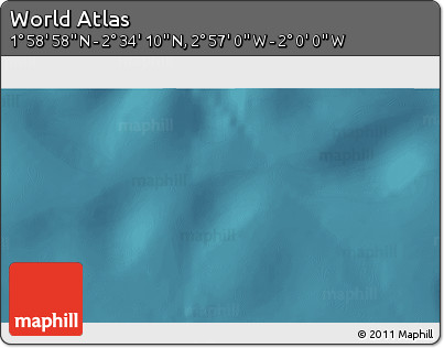 Satellite 3D Map of the Area around 2° 16' 34" N, 2° 28' 30" W