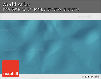 Satellite 3D Map of the Area around 2° 16' 34" N, 2° 28' 30" W