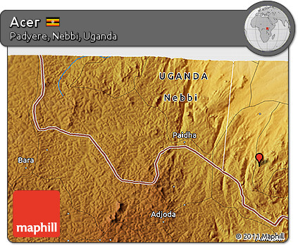 Physical 3D Map of Acer
