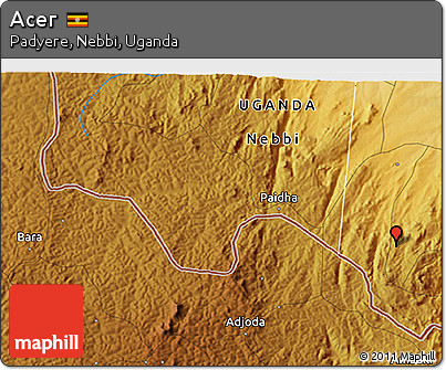 Physical 3D Map of Acer