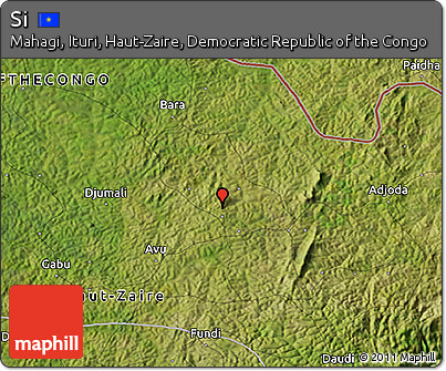 Satellite 3D Map of Si