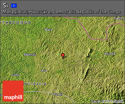 Satellite 3D Map of Si