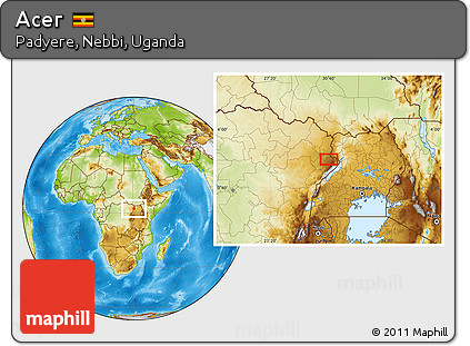 Physical Location Map of Acer