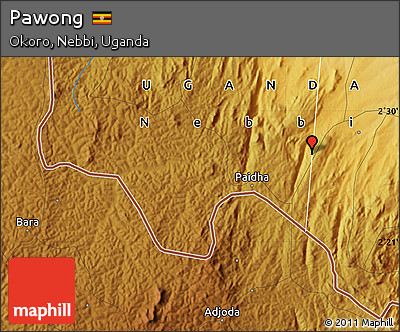 Physical Map of Pawong