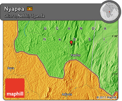 Political Map of Nyapea