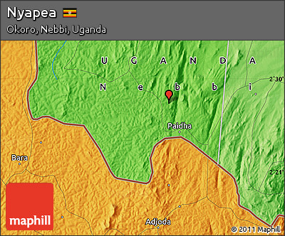 Political Map of Nyapea