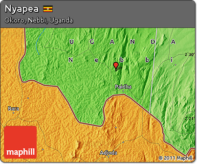 Political Map of Nyapea