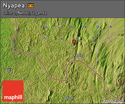 Satellite Map of Nyapea