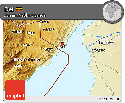 Physical 3D Map of Dei