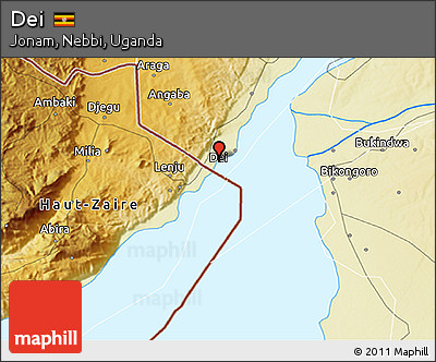 Physical 3D Map of Dei