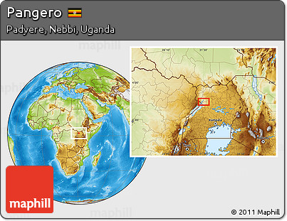 Physical Location Map of Pangero
