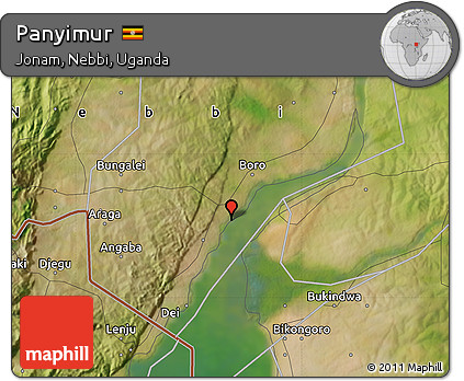 Satellite Map of Panyimur