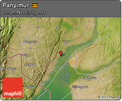 Satellite Map of Panyimur