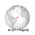 Outline Map of the Area around 2° 16' 34" N, 33° 4' 30" W, rectangular outline