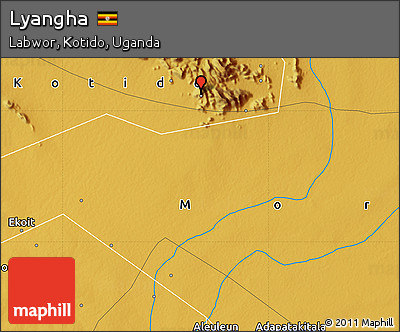 Physical Map of Lyangha