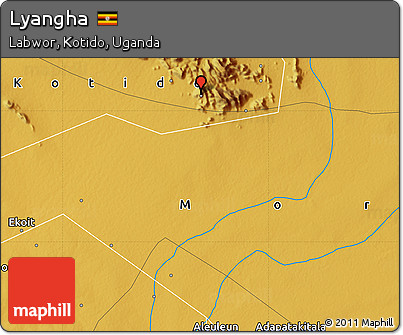Physical Map of Lyangha