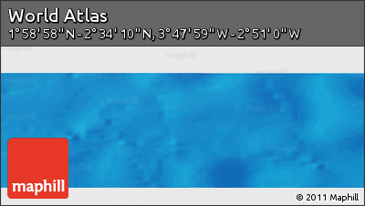 Physical Panoramic Map of the Area around 2° 16' 34" N, 3° 19' 30" W