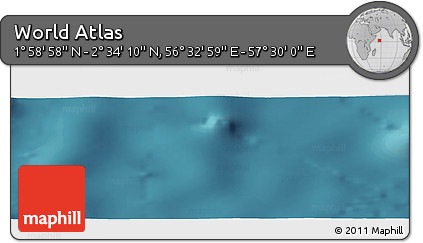 Satellite Panoramic Map of the Area around 2° 16' 34" N, 57° 1' 29" E