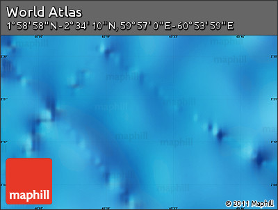Physical Map of the Area around 2° 16' 34" N, 60° 25' 29" E