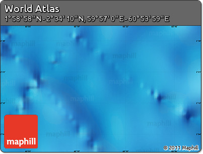 Physical Map of the Area around 2° 16' 34" N, 60° 25' 29" E