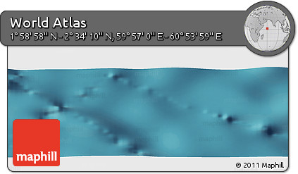 Satellite Panoramic Map of the Area around 2° 16' 34" N, 60° 25' 29" E