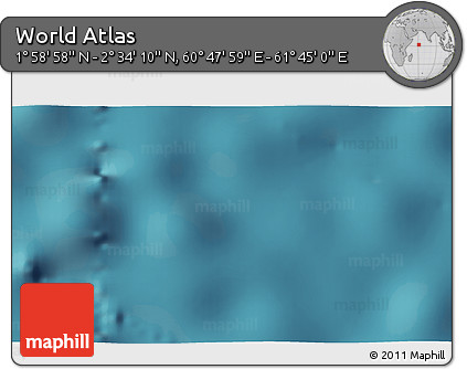 Satellite 3D Map of the Area around 2° 16' 34" N, 61° 16' 29" E