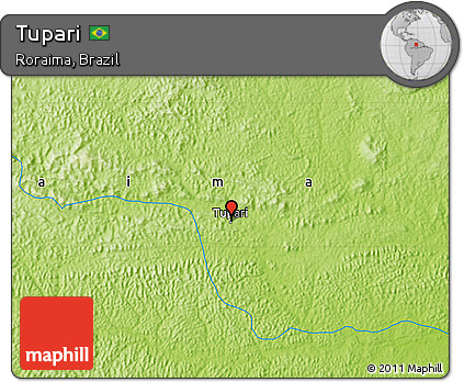 Physical Map of Tupari