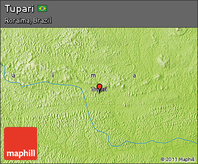 Physical Map of Tupari