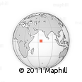 Outline Map of the Area around 2° 16' 34" N, 65° 31' 30" E, rectangular outline
