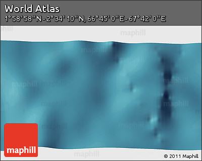 Satellite 3D Map of the Area around 2° 16' 34" N, 67° 13' 29" E