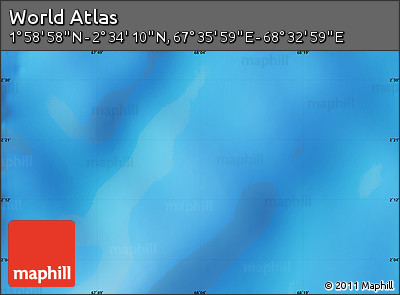Physical Map of the Area around 2° 16' 34" N, 68° 4' 29" E