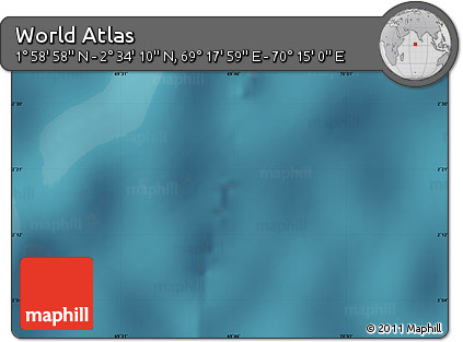 Satellite Map of the Area around 2° 16' 34" N, 69° 46' 30" E