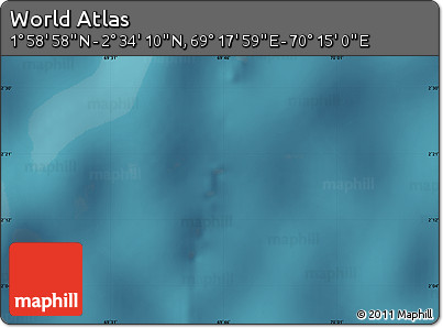 Satellite Map of the Area around 2° 16' 34" N, 69° 46' 30" E