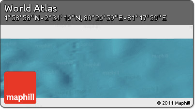 Satellite Panoramic Map of the Area around 2° 16' 34" N, 80° 49' 29" E
