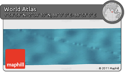 Satellite Panoramic Map of the Area around 2° 16' 34" N, 88° 28' 29" E
