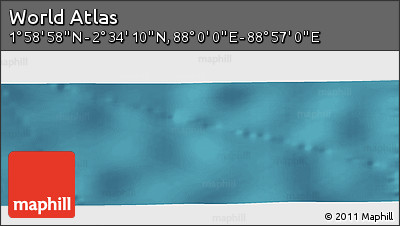 Satellite Panoramic Map of the Area around 2° 16' 34" N, 88° 28' 29" E