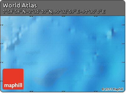 Physical Map of the Area around 2° 16' 34" N, 91° 1' 30" E