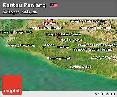 Free Satellite Panoramic Map of Rantau Panjang