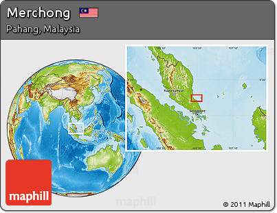 Physical Location Map of Merchong