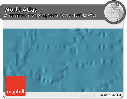 Satellite 3D Map of the Area around 2° 48' 4" N, 106° 10' 30" W